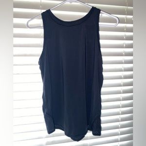 Black sprint free tank top